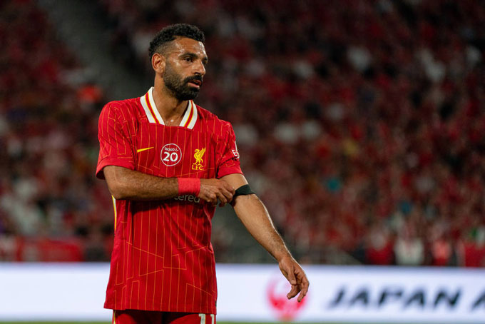 Salah vẫn chưa ghi bàn nào ở loạt trận tiền mùa giải của Liverpool