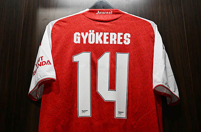 Gyokeres đã tạo sức hút rất lớn tại Arsenal
