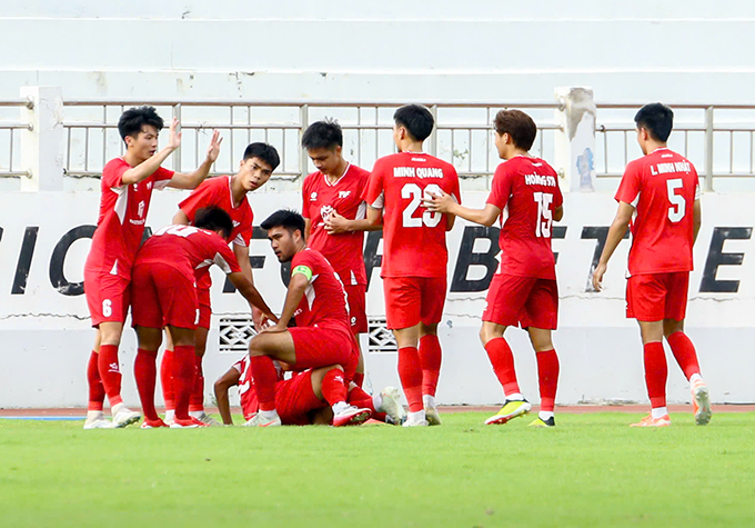 Niềm vui ghi bàn của PVF
