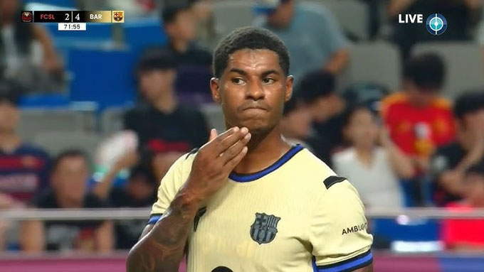 Rashford gần như đã "lột xác" tại Barca