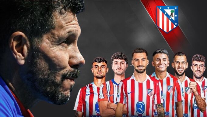 Atletico cũng bỏ ra 153 triệu euro cho HLV Diego Simeone mua sắm