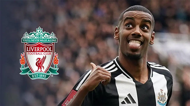 Liverpool đã hỏi mua Isak nhưng chưa thuyết phục được Newcastle