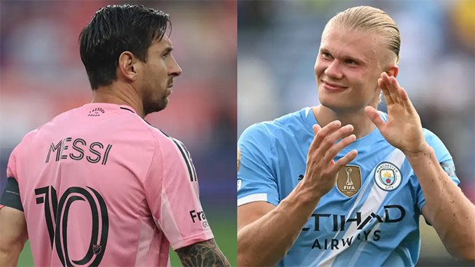 Haaland ngưỡng mộ những gì Messi và Beckham làm ở MLS