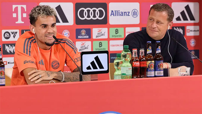 Diaz khẳng định khoác áo Bayern là niềm mơ ước của anh