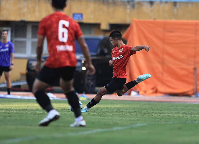 Chung Nguyen Do có trận ra mắt chưa chính thức cho CLB Ninh Bình - Ảnh: Ninh Bình FC 