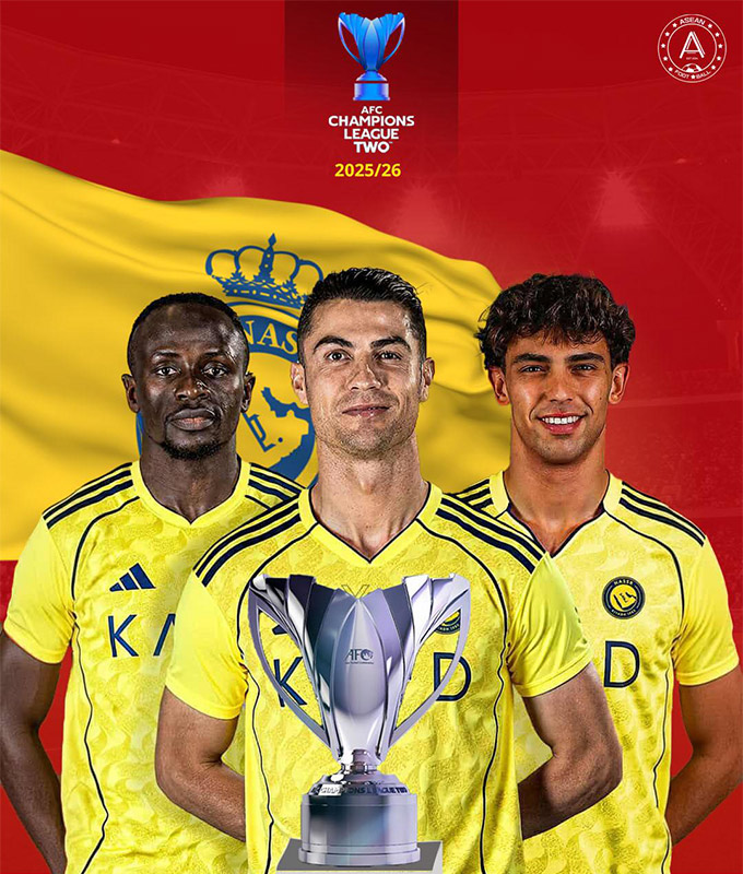 Al Nassr của Ronaldo sẽ tham dự AFC Champions League Two mùa tới 