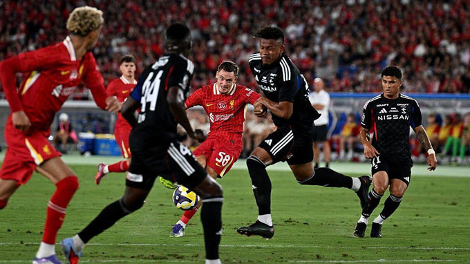 Wirtz đã cho thấy được khả năng sáng tạo ở các trận giao hữu vừa qua của Liverpool