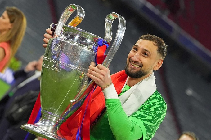 Donnarumma góp công lớn vào "cú ăn ba" của PSG mùa trước