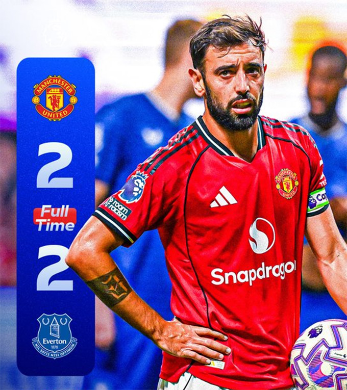 MU bị Everton cầm hòa ở trận đấu cuối cùng trên đất Mỹ