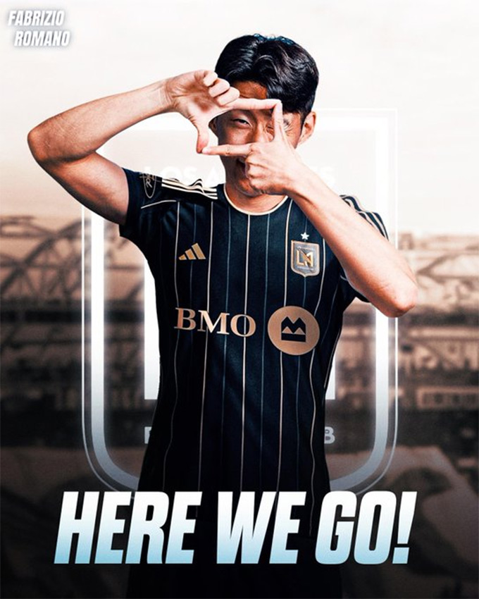 Heung-min Son cập bến Los Angeles FC