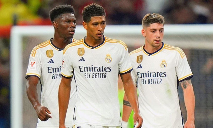 Real Madrid đang có một tuyến giữa khá trẻ trung