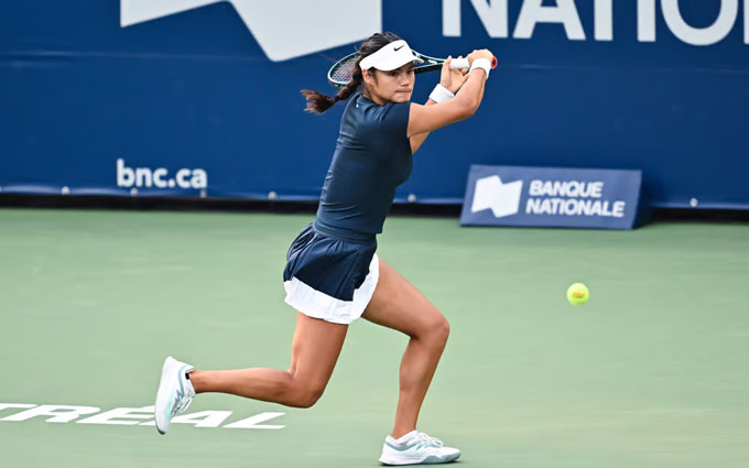 Emma Raducanu thất bại tại Canadian Open 2025