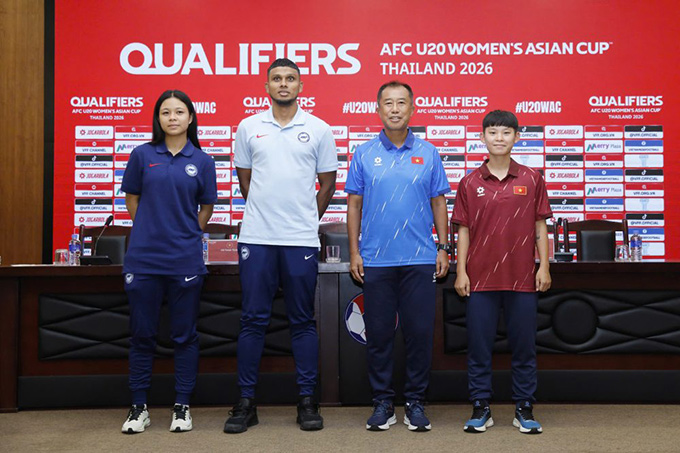 U20 nữ Việt Nam cùng bảng với Singapore, Hong Kong (TQ) và Kyrgyzstan - Ảnh: VFF 