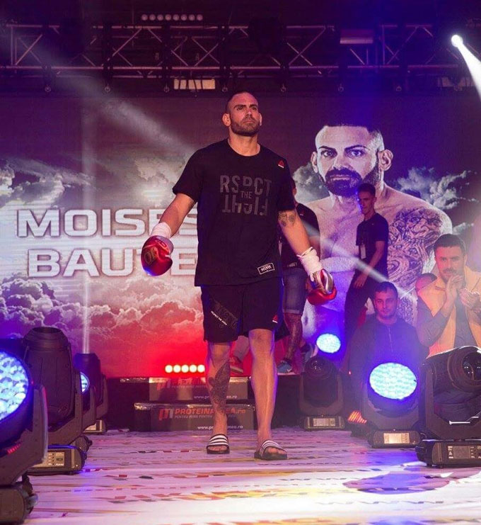 Baute là một võ sĩ kickboxing nổi tiếng