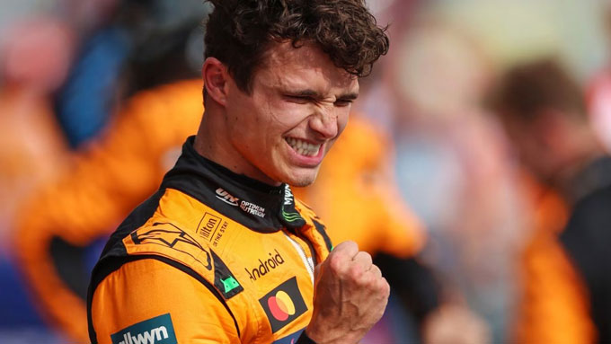 Norris giành chiến thắng tại chặng đua Hungarian Grand Prix