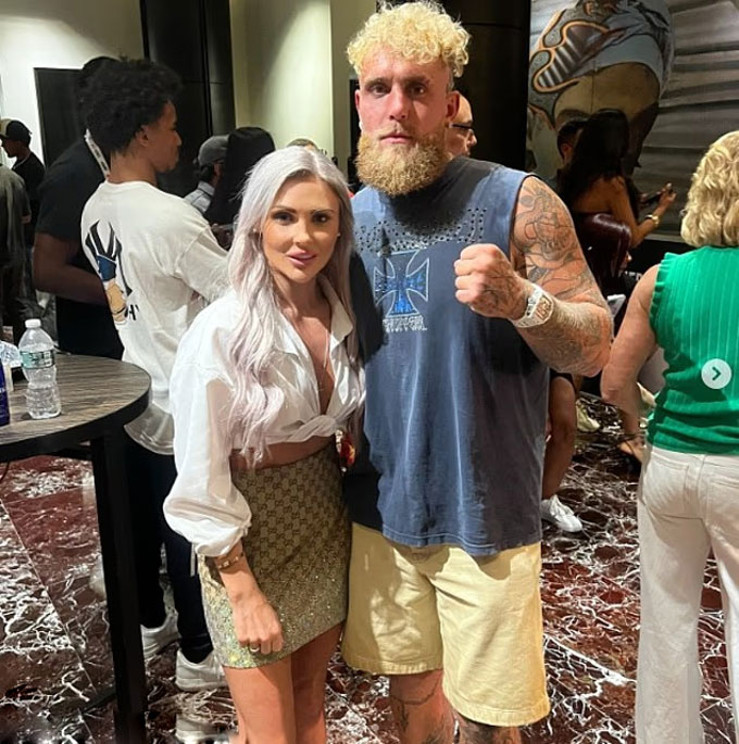 Shannon Courtenay vừa ký hợp đồng với công ty MVP của Jake Paul