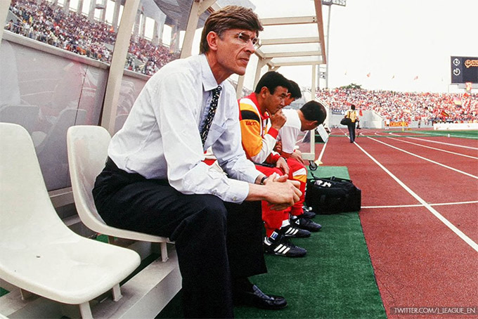 Wenger đã làm cuộc cách mạng lịch sử tại Nagoya Grampus 
