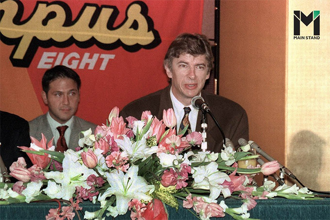 Việc bổ nhiệm Wenger tại Nagoya Grampus là điều bất thường