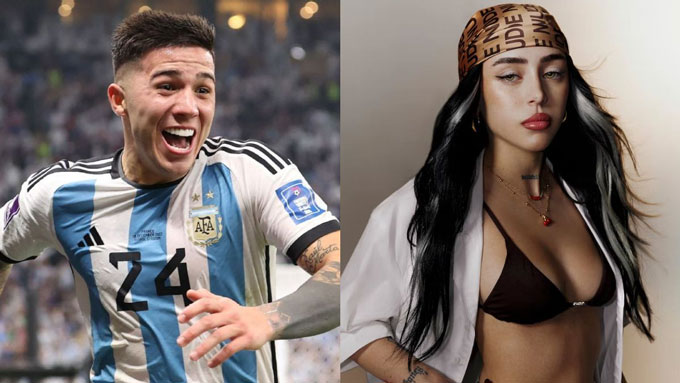Nicki Nicole và Enzo Fernandez từng đi lại với nhau