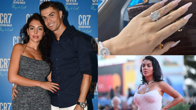  Cristiano Ronaldo và bạn gái Georgina