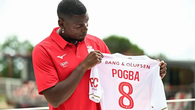 Pogba mang đến kinh nghiệm dày dặn cho Monaco