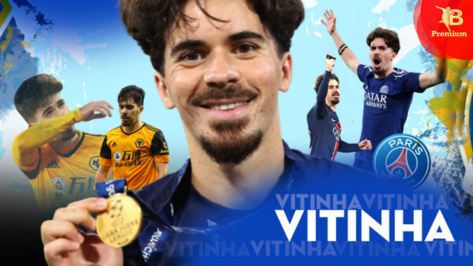 Từ thất bại tại Wolves, Vitinha đã vươn thành ngôi sao rực rỡ tại PSG