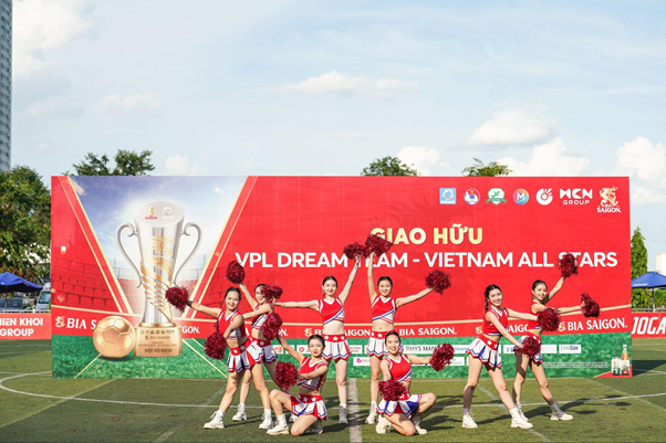 Khai mạc Trận giao hữu Bia Saigon Dragon Cup 2025 - VPL Dream Team - Vietnam All Stars