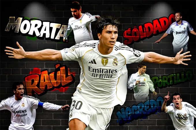 Gonzalo Garcia sẽ tiếp quản áo số 9 tại Real Madrid mùa giải tới