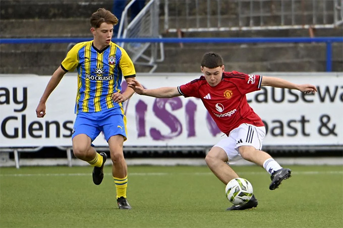 Kai Rooney lên đội U19 MU khi mới 15 tuổi
