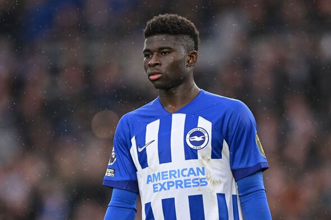 Brighton hét giá Baleba lên tới 100 triệu bảng