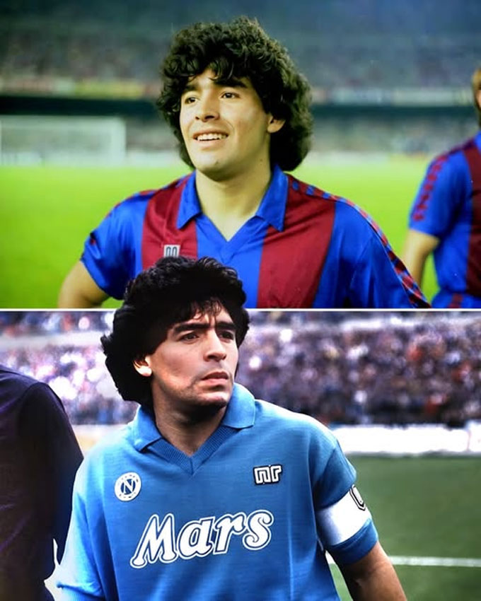 Sau vết nhơ này, Maradona rời Barca để gia nhập Napoli và trở thành huyền thoại của đội bóng này