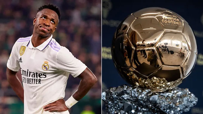 Vinicius có điều khoản thưởng nếu giành Quả Bóng Vàng trong hợp đồng