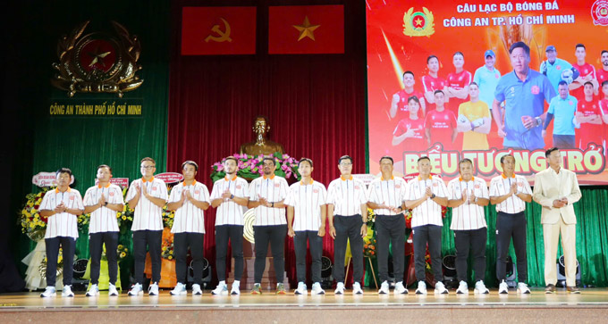 Ra mắt Ban huấn luyện CLB CA TP.HCM tham dự mùa giải mới