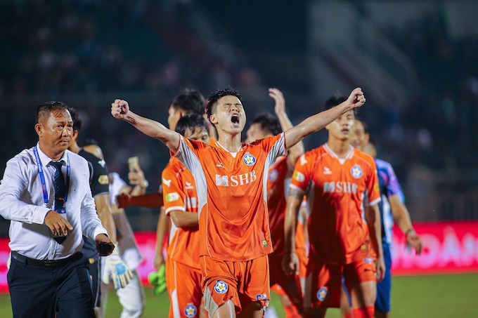 SHB Đà Nẵng đã có mùa giải đầy vất vả ở V.League 2024/25 
