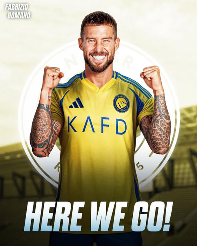 Inigo Martinez đã gia nhập Al Nassr theo dạng CNTD