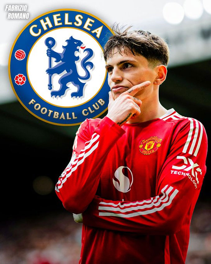 Garnacho đã đồng ý các điều khoản cá nhân với Chelsea
