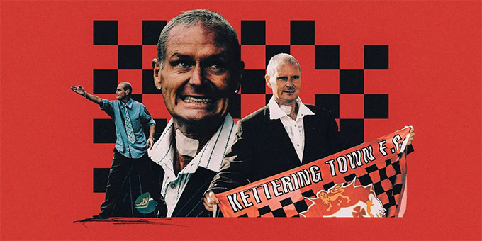 Gazza từng có một dự án lớn với Kettering Town