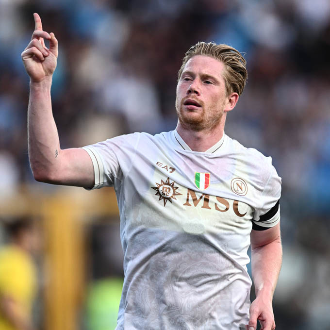 De Bruyne đang dần thích nghi tốt ở Napoli