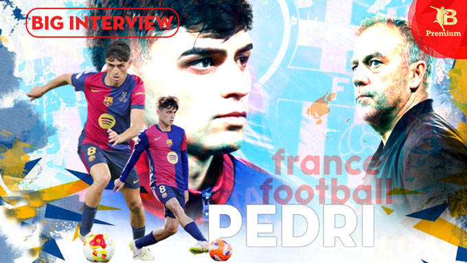 Pedri chia sẻ rất nhiều trong bài phỏng vấn dài với France Football