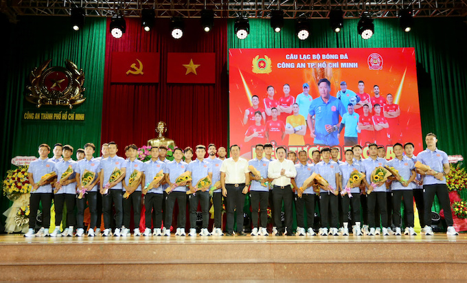 CLB TP.HCM đội tên thành CA TP.HCM từ mùa giải 2025/26. Ảnh: Anh Khoa