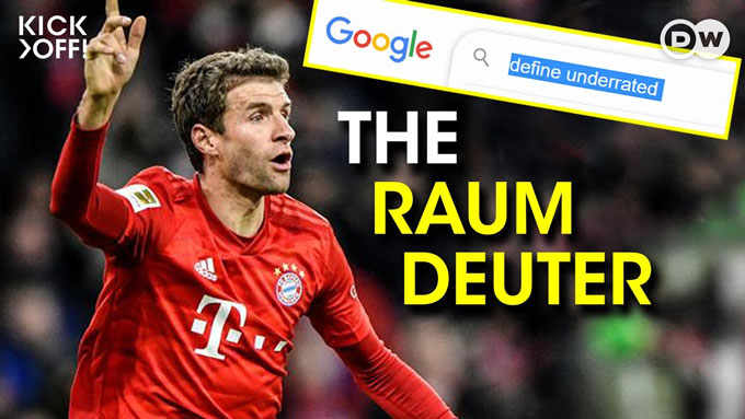 Thomas Muller đã sáng tạo ra khái niệm raumdeuter 