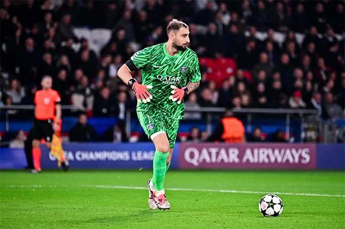 Khả năng chơi chân của Donnarumma không tốt