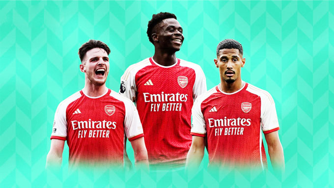 Arsenal có nhiều cầu thủ nhất góp mặt trong đội hình được định giá cao nhất Premier League 2025/26