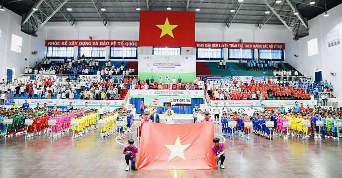 Quang cảnh khai mạc. Ảnh: CTV