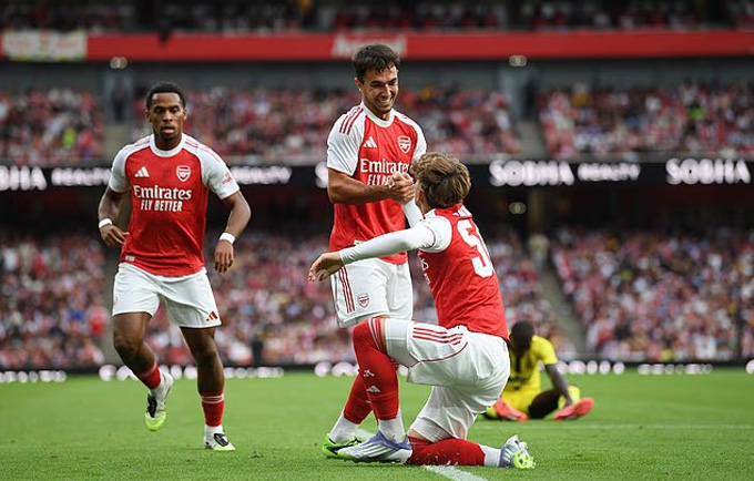 Arsenal đang hướng đến mùa giải thành công