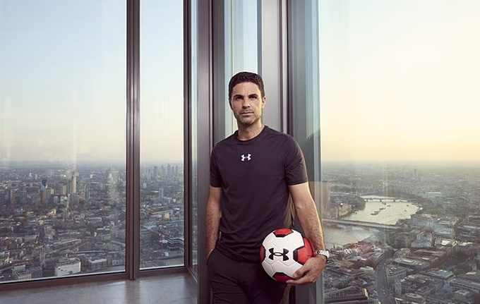 Arteta làm đại sứ toàn cầu kiêm giám đốc hiệu suất của Under Armour