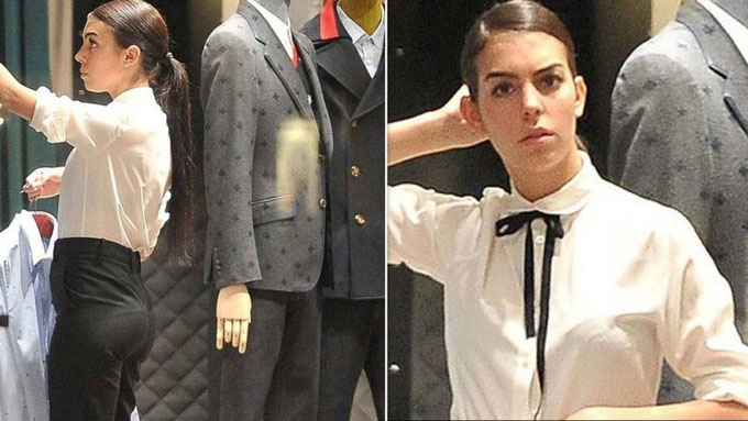 Georgina từng bị mất việc tại cửa hàng thời trang vì... Ronaldo