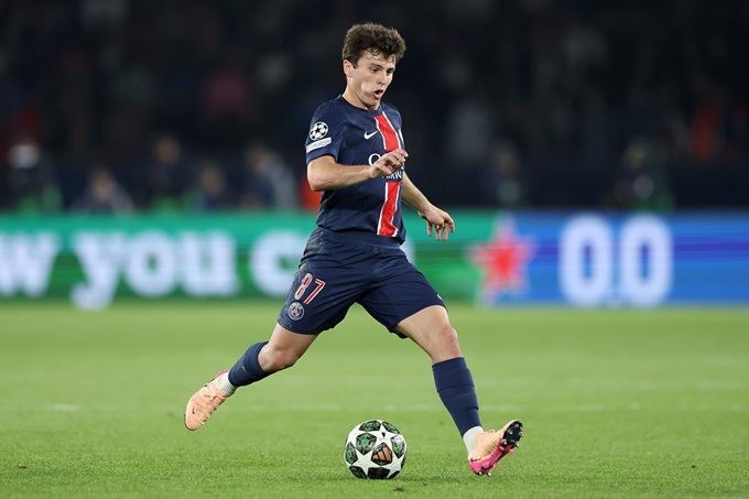 Tiền vệ Joao Neves sẽ bị treo giò ở trận gặp Tottenham tại siêu cúp châu Âu