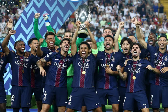 PSG đoạt Siêu cúp châu Âu