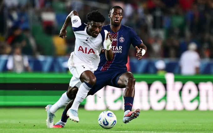 Tốc độ và sức mạnh của Kudus đã gây rất nhiều khó khăn cho PSG